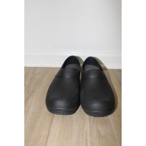 Crocs Neria Pro II Work Clogs Black Slip Resistant Nursing Shoes Women's 8